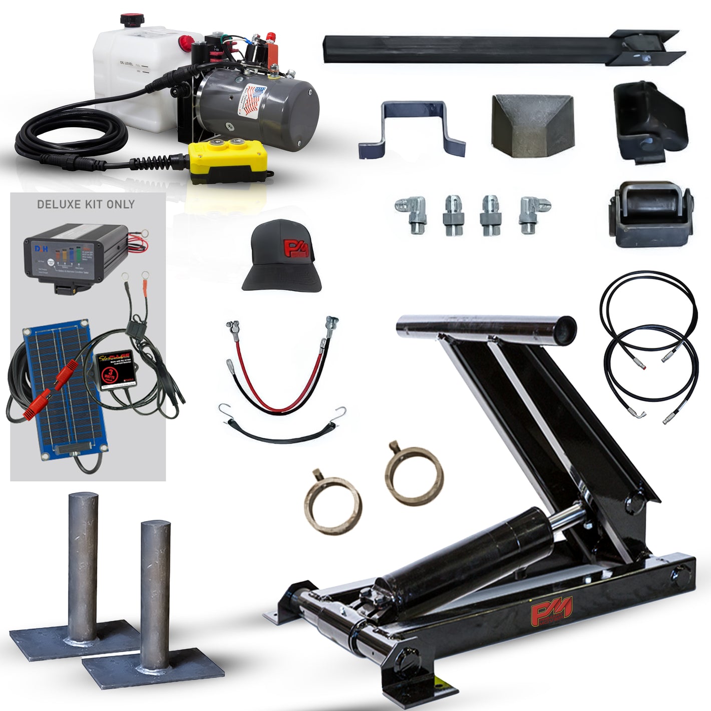 Best Sellers:  Hydraulic Dump Bed Kits, Tanks & Chargers
