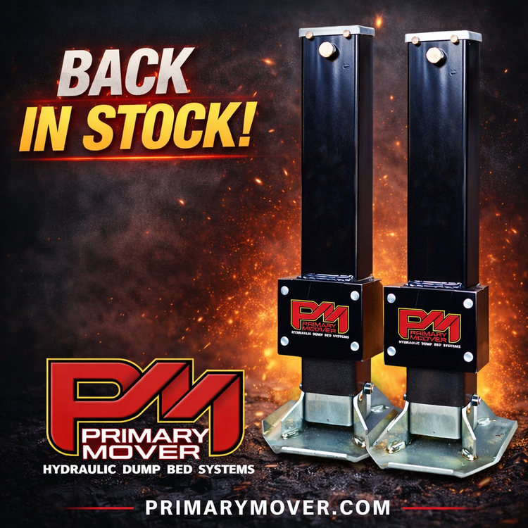 Hydraulic Trailer Jack with Dual Counterbalance Valve: Zero Leak Down, Maximum Stability (Now Back in Stock)