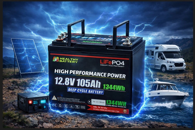 The Smarter Power Upgrade: FAQ Guide to the 12.8V 105Ah LiFePO4 Deep Cycle Battery