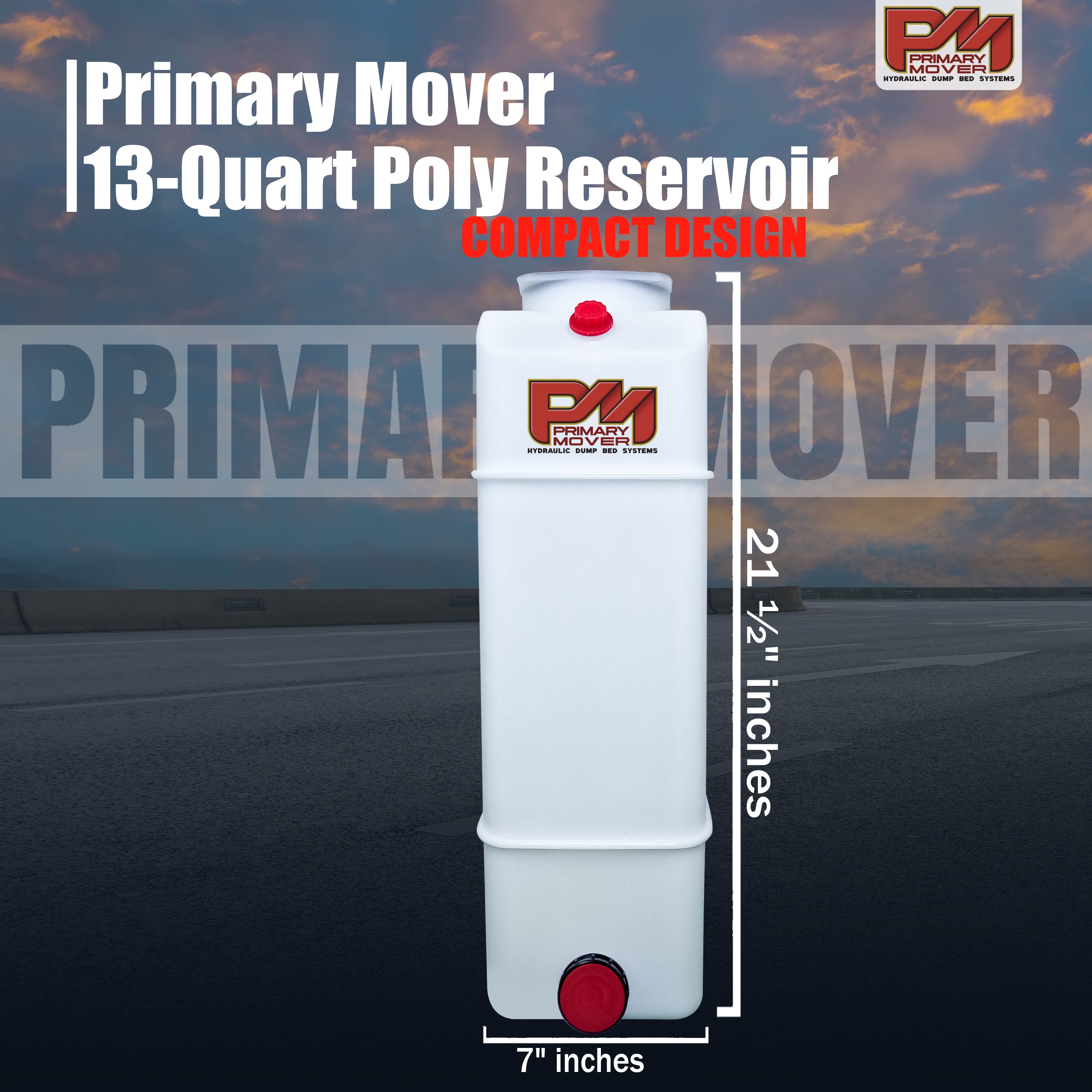 Primary Mover 13 Quart Hydraulic Reservoir Replacement