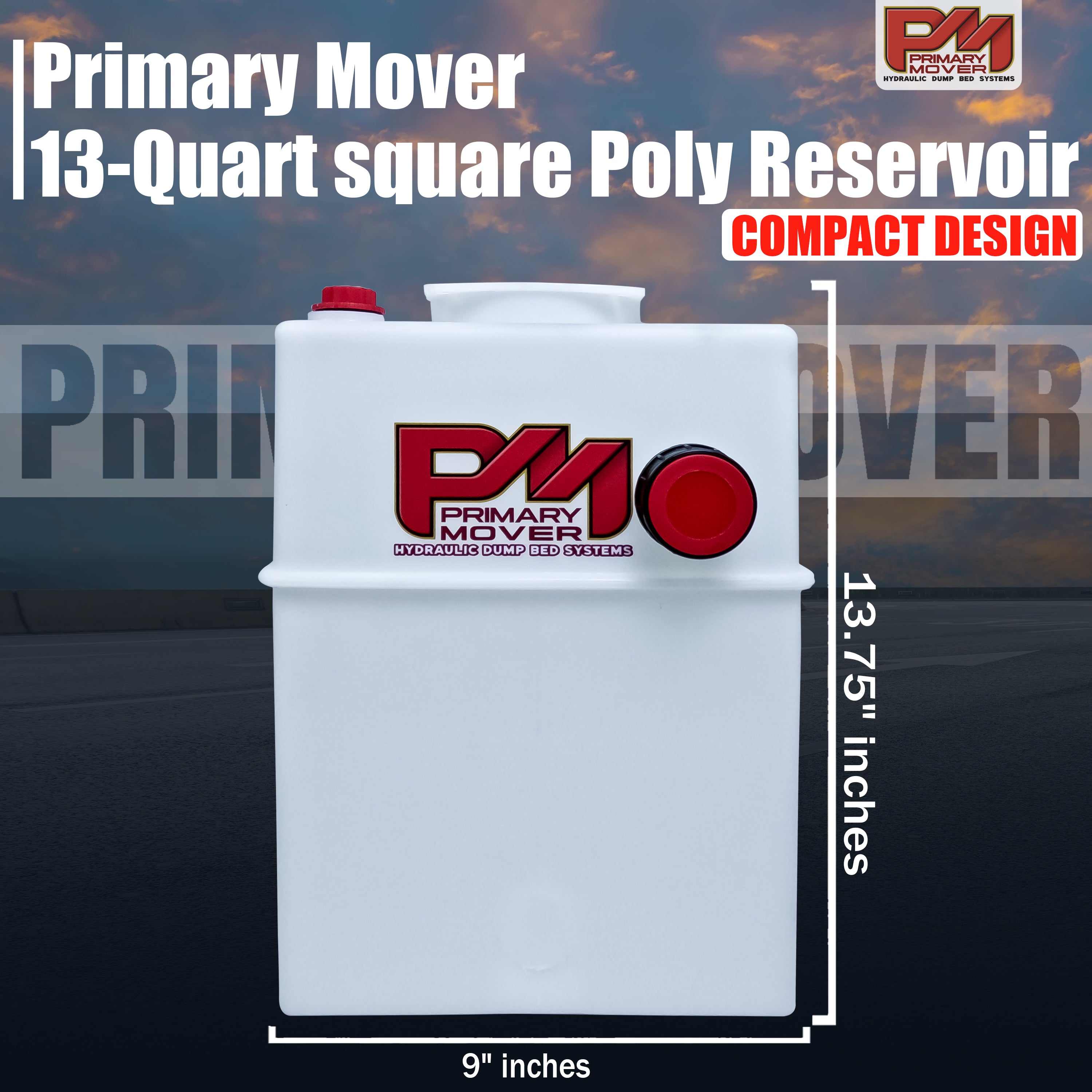 Primary Mover 13 Quart Poly Hydraulic Reservoir Replacement