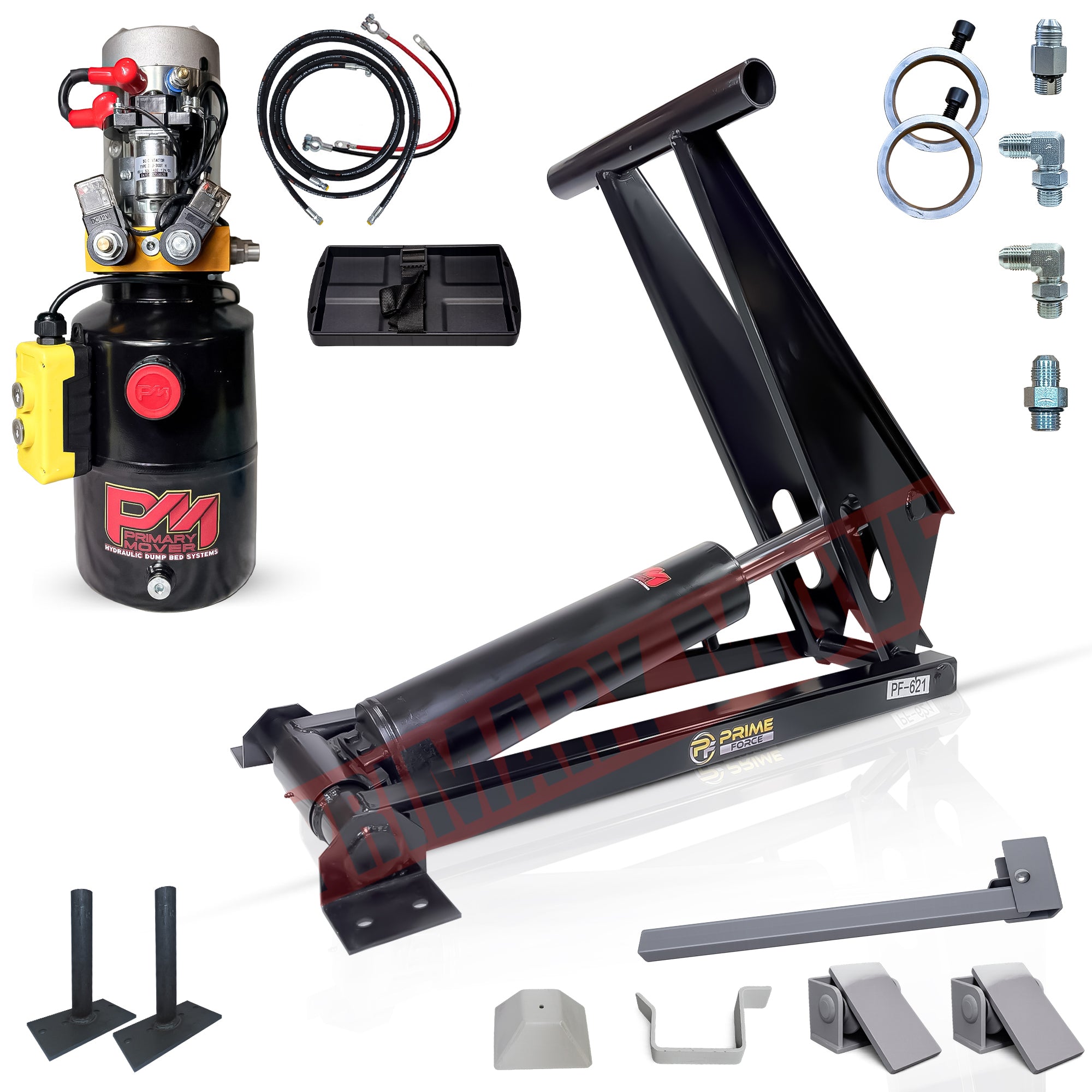 Prime Force 12 Ton Hydraulic Scissor Hoist Kit – Primary Mover