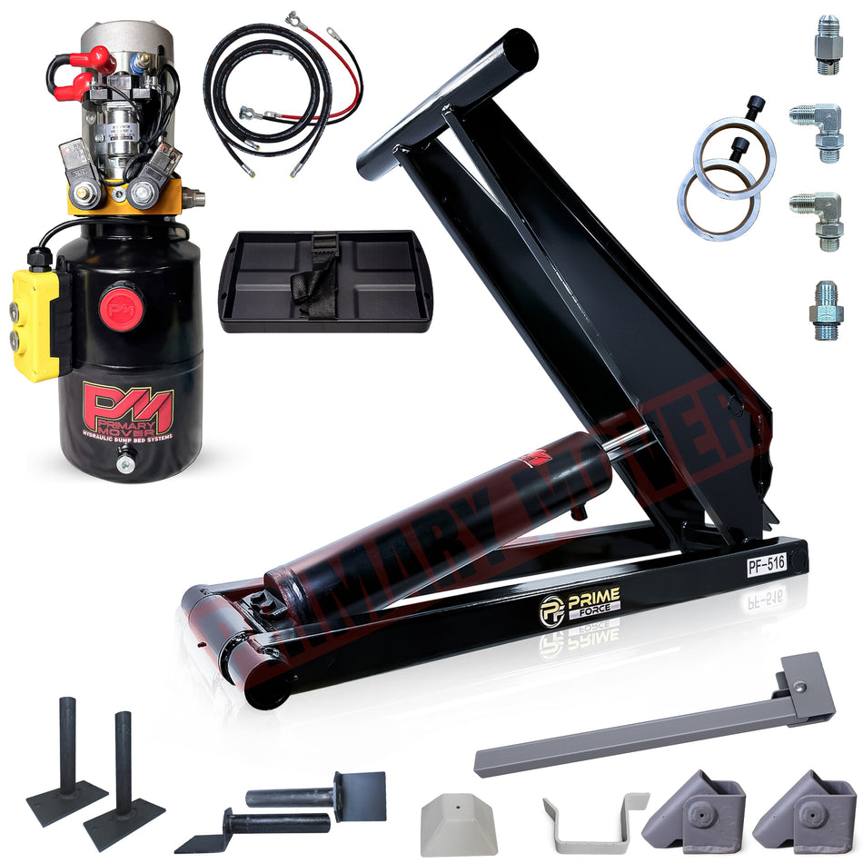 8 Ton Hydraulic Scissor Hoist Kit - Fits 10-14' Dump Body   PF-516