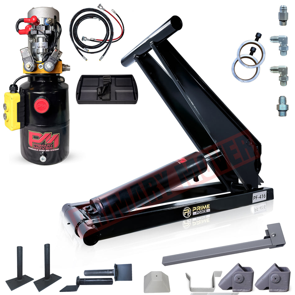 6 Ton Hydraulic Scissor Hoist Kit - Fits 10-14' Dump Body   PF-416