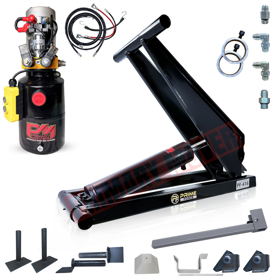 6 Ton Hydraulic Scissor Hoist Kit - Fits 10-14' Dump Body   PF-416