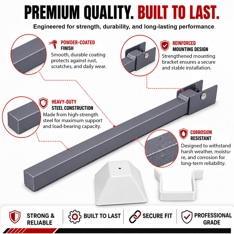 Safety Prop Arm Kit For Dump Bed System.