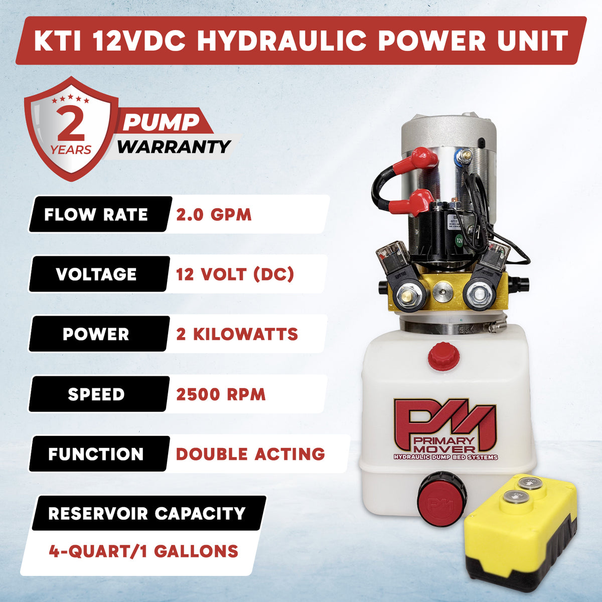 12k Single Hydraulic Trailer Jack Leg Kit Weld On or Bolt On; features durable hydraulic system, zinc-plated parts, and versatile mounting options for heavy-duty towing.