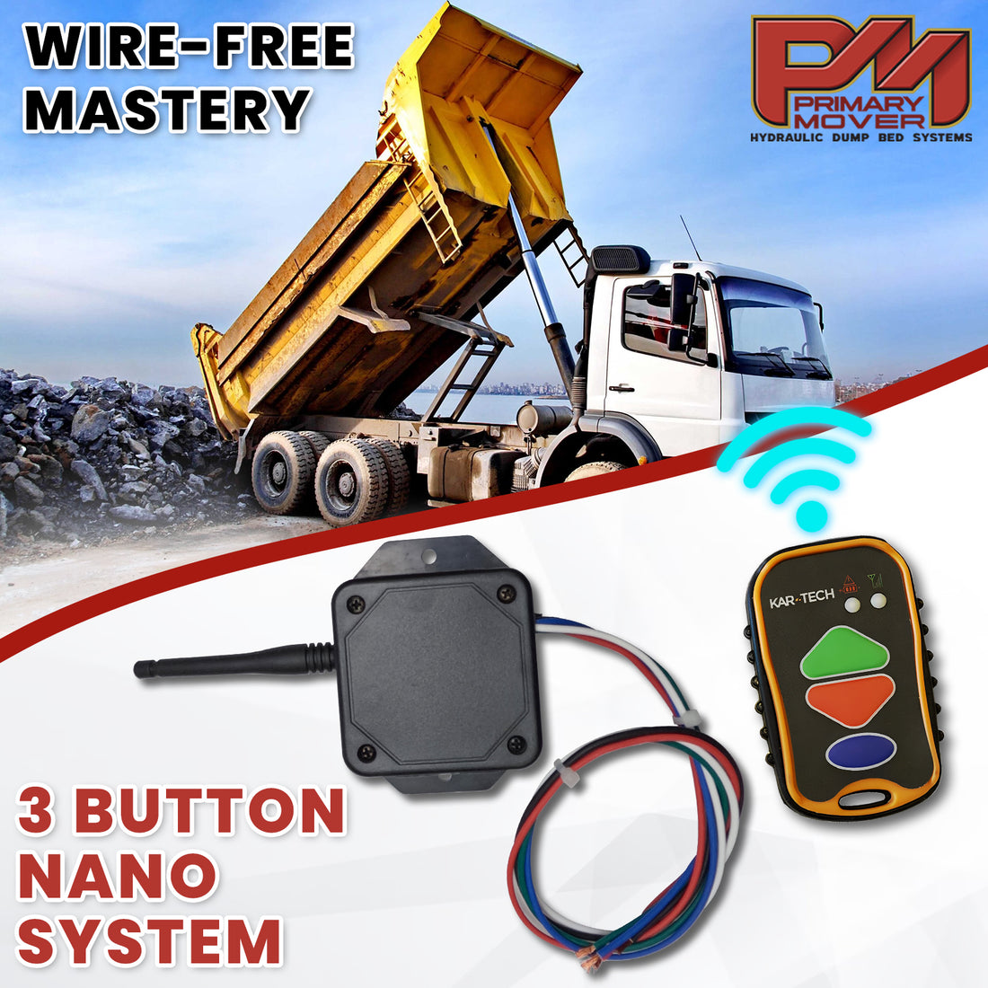 Kar-Tech Wireless Hydraulic Remote Systems – Primary Mover