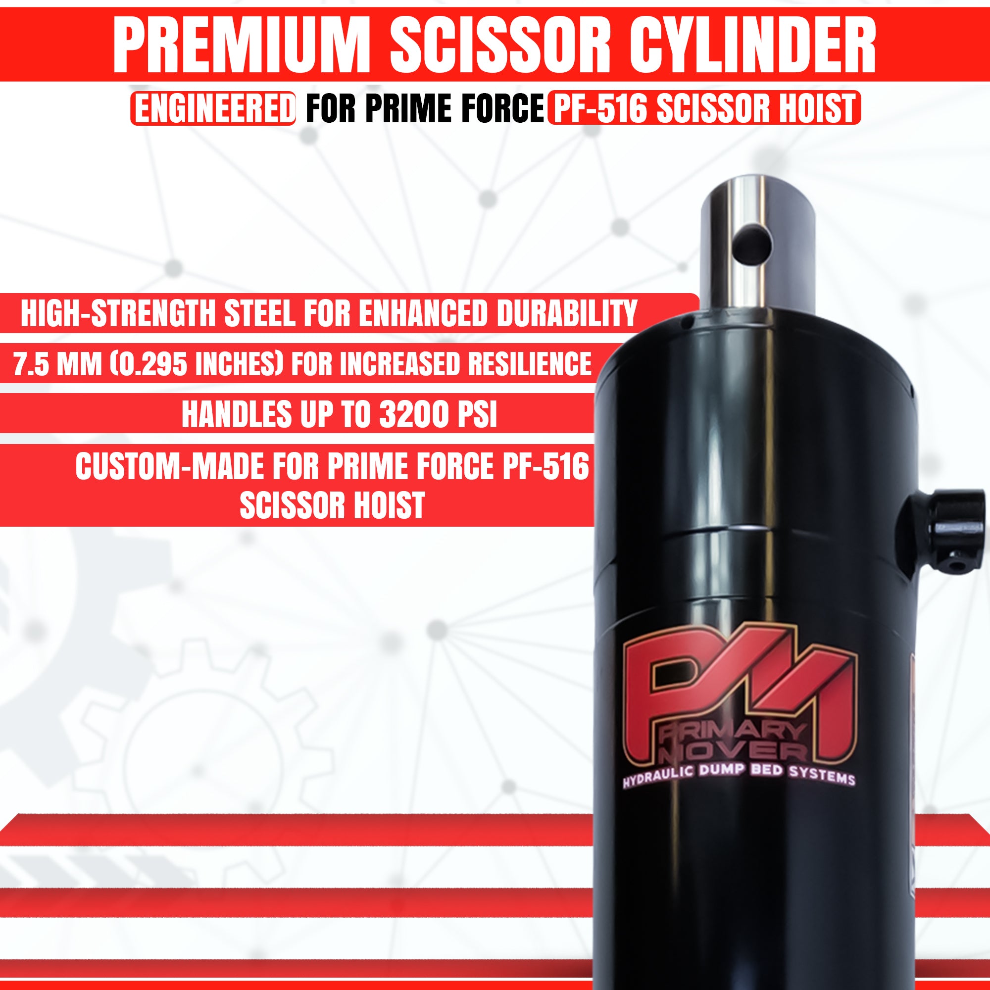 Prime Force 516 Dump Bed Cylinder Replacement – Primary Mover