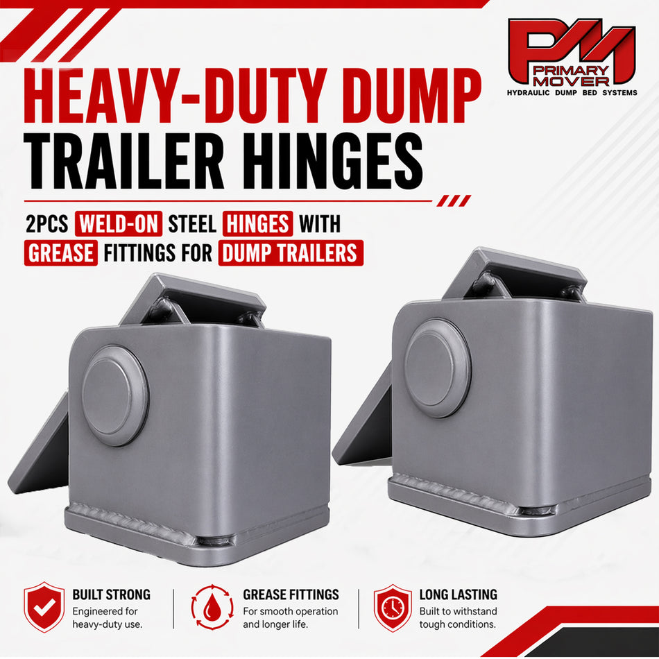Prime Mover Heavy Duty Dump Truck Trailer Hinges – Primary Mover