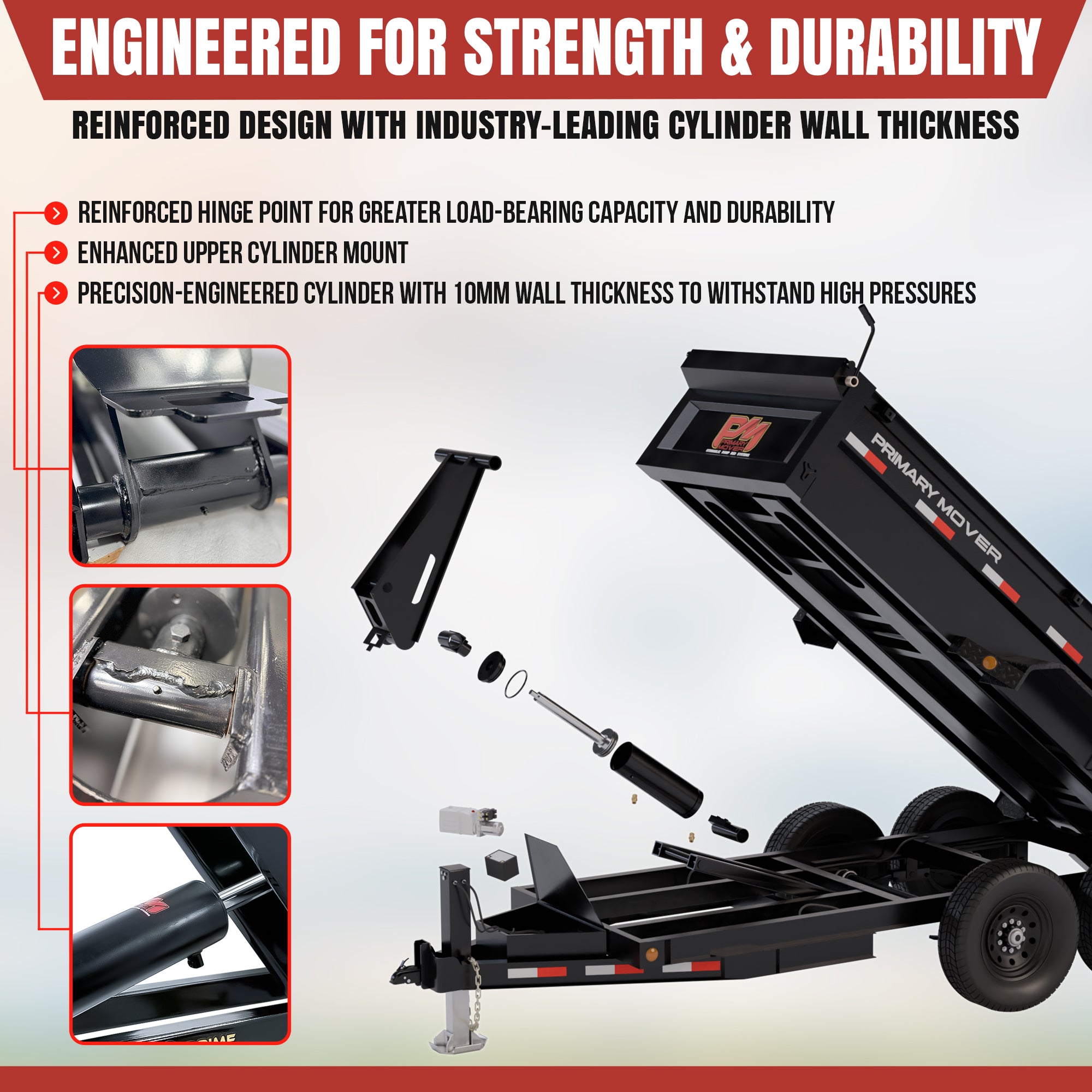 Prime Force 12 Ton Hydraulic Scissor Hoist Kit – Primary Mover