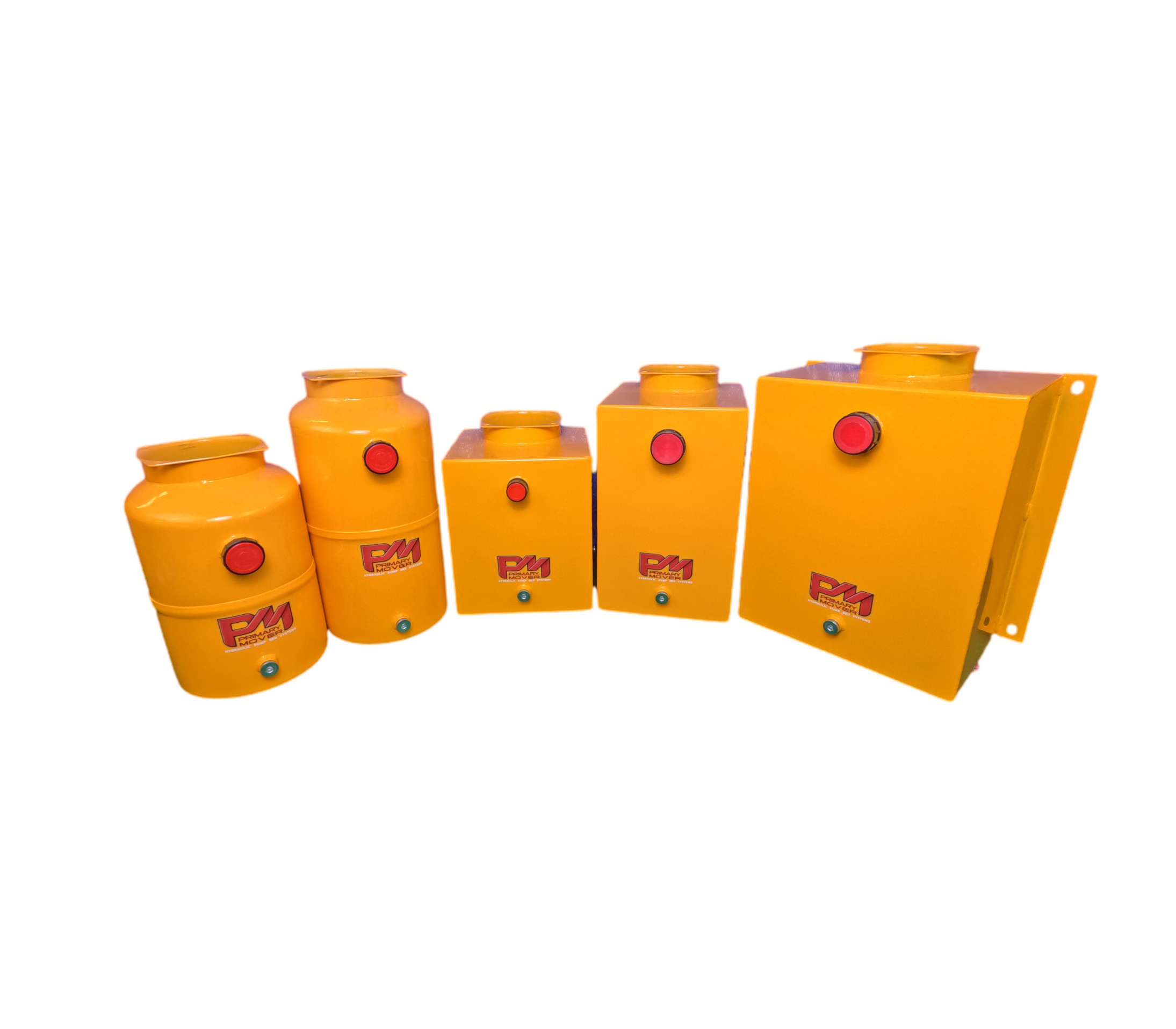 DLH 12V Double-Acting Hydraulic Pump with Steel Reservoir, featuring dual-acting power for hydraulic dump bed trailers and trucks. Robust construction for reliable performance and versatile compatibility.
