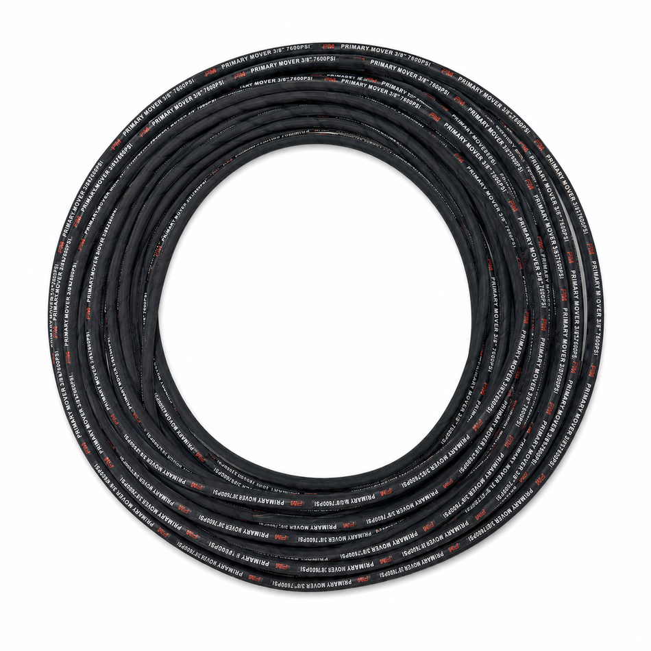 3/8" SAE 100R2AT Two-Wire Hydraulic Hose – Wrapped Cover – Sold by the Foot