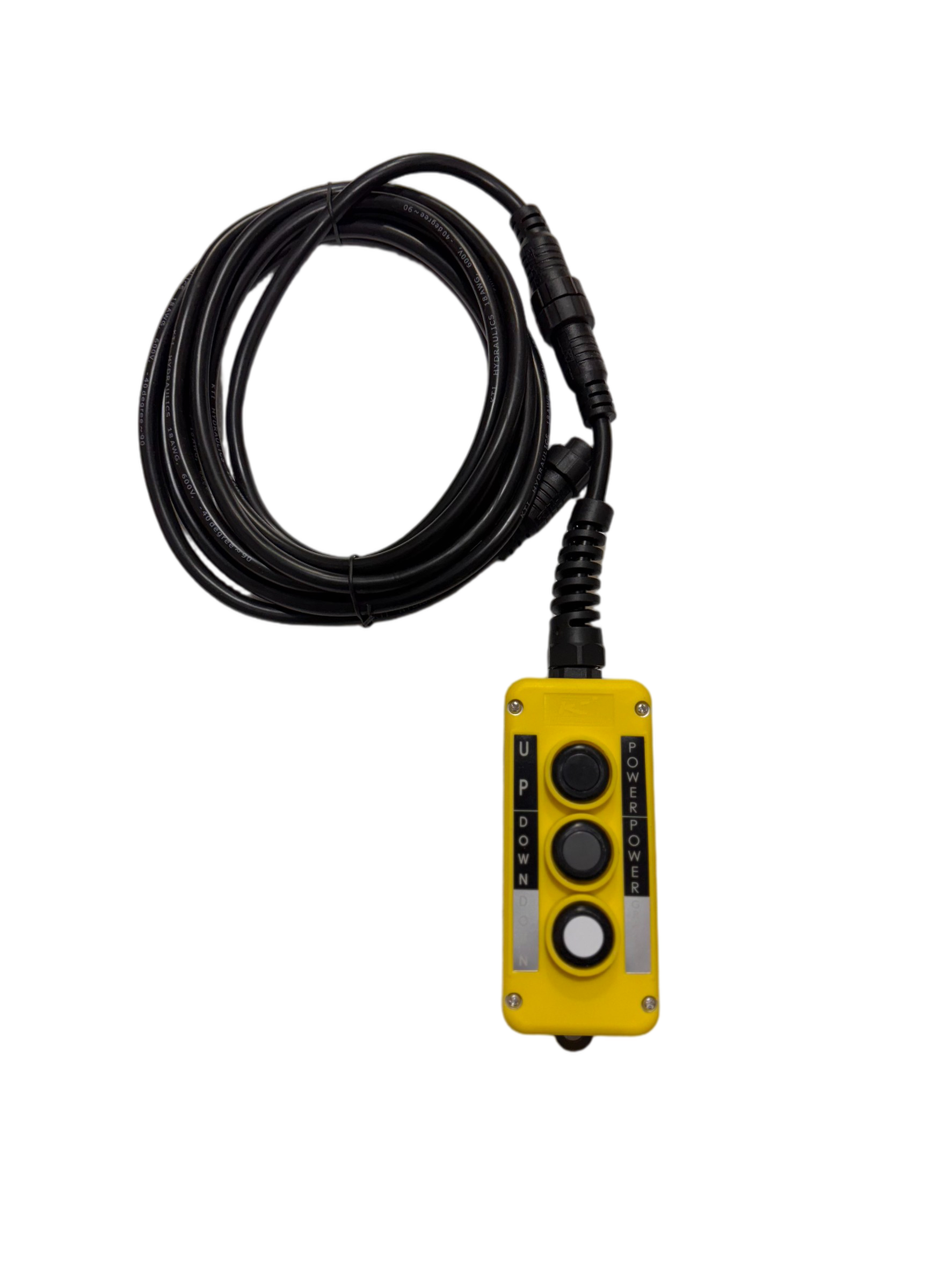 KTI 3-Button Remote Control with 15ft Wire – Primary Mover
