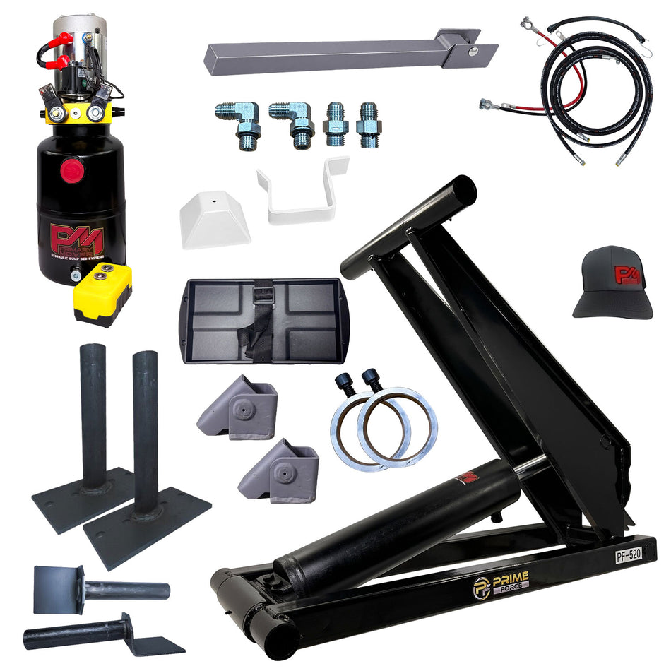 10 Ton Hydraulic Scissor Hoist Kit - Fits 12-16' Dump Body   PF-520
