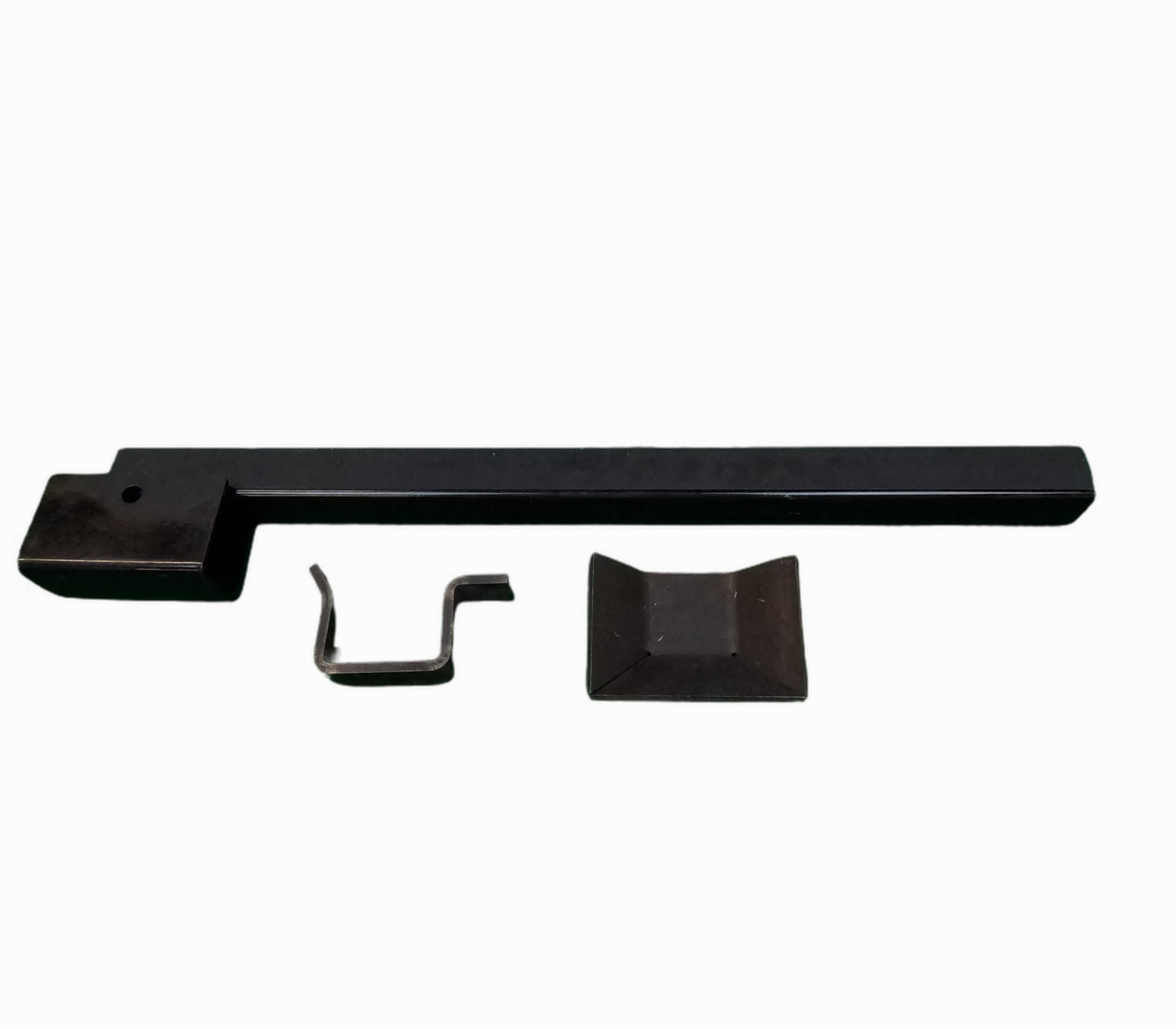 Telescopic dump trailer cylinder kit with 90 stroke, fits 10-12' dump body, lifting 20+ tons. Includes mounting brackets, hydraulic power unit, fittings, safety arm, and more.