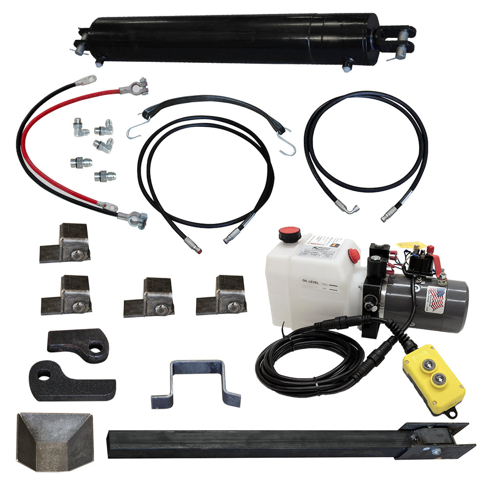Single 5" x 30" Cylinder - Direct Push Lift Kit